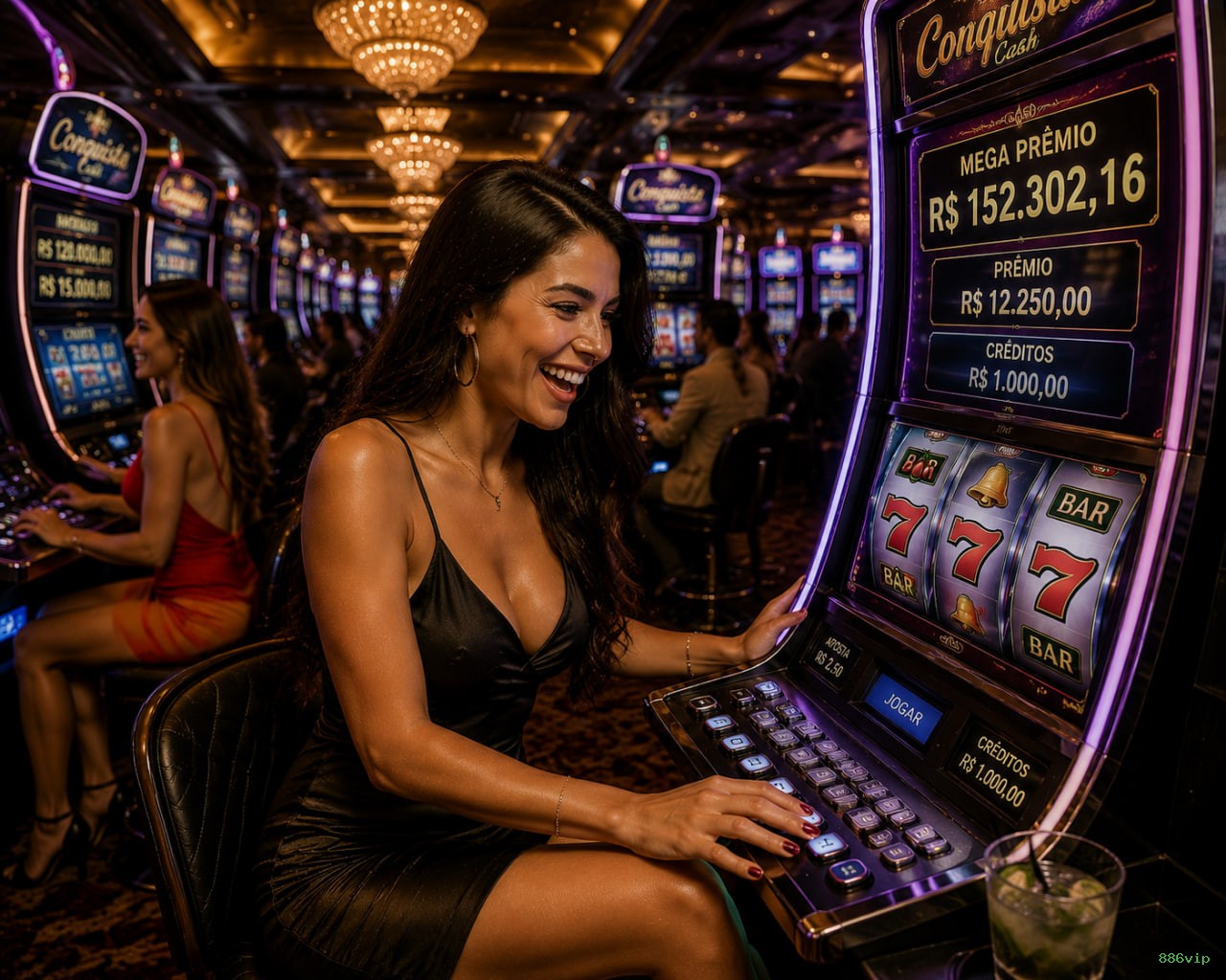 Streaming 4K no cassino ao vivo da 886vip